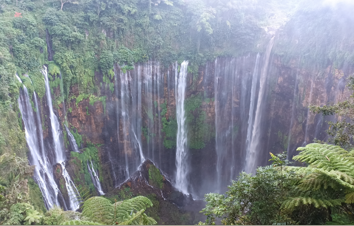 tumpak sewu waterfall Paket Wisata Air Terjun Tumpak Sewu Lumajang